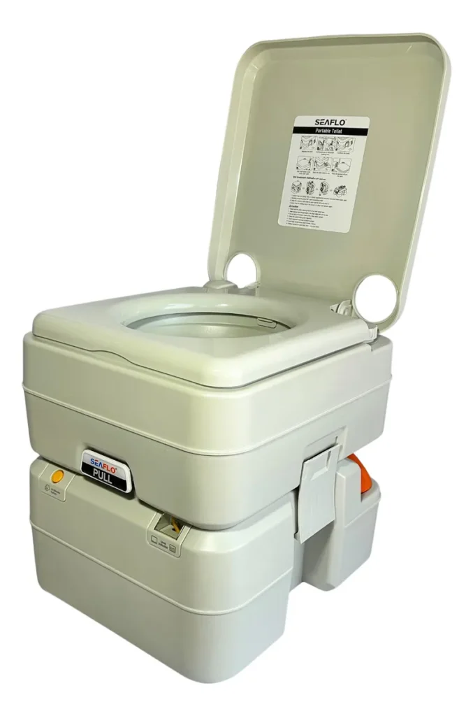 Banheiro Químico Porta Pote Portátil 20 Lts Premium Seaflo