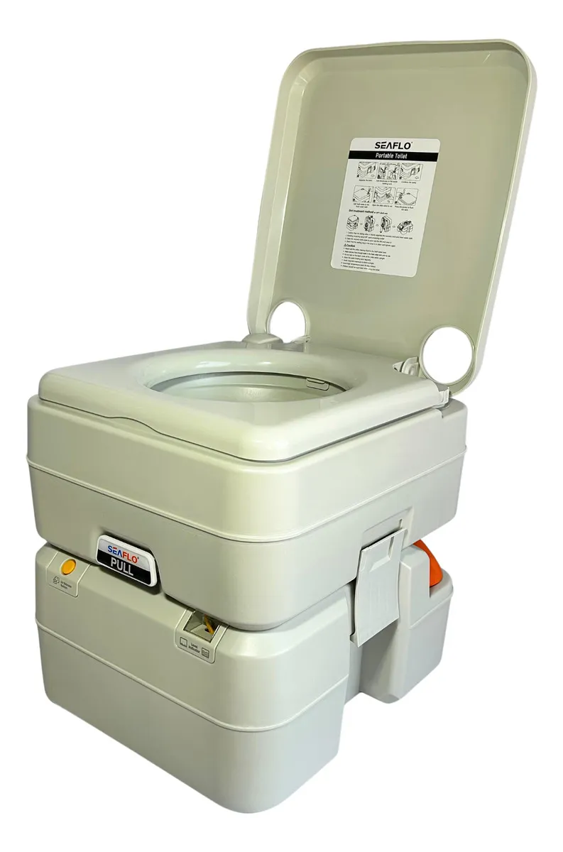 Banheiro Químico Porta Pote Portátil 20 Lts Premium Seaflo